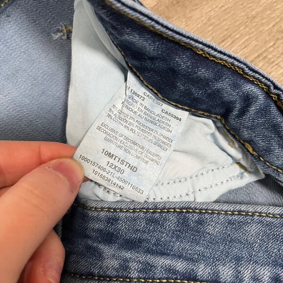 Wrangler High Rise True Straight Leg Denim Jeans Blue Women’s Size 30 - Picture 10 of 10